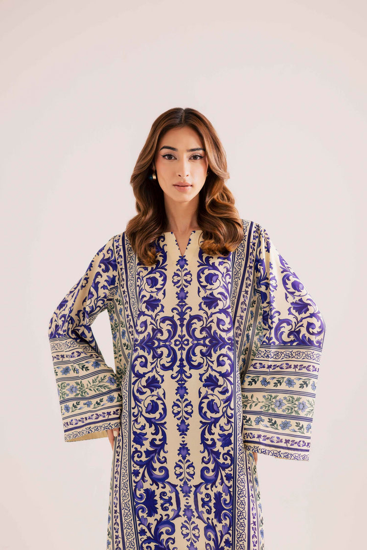 ROYAL BLUE KAFTAN